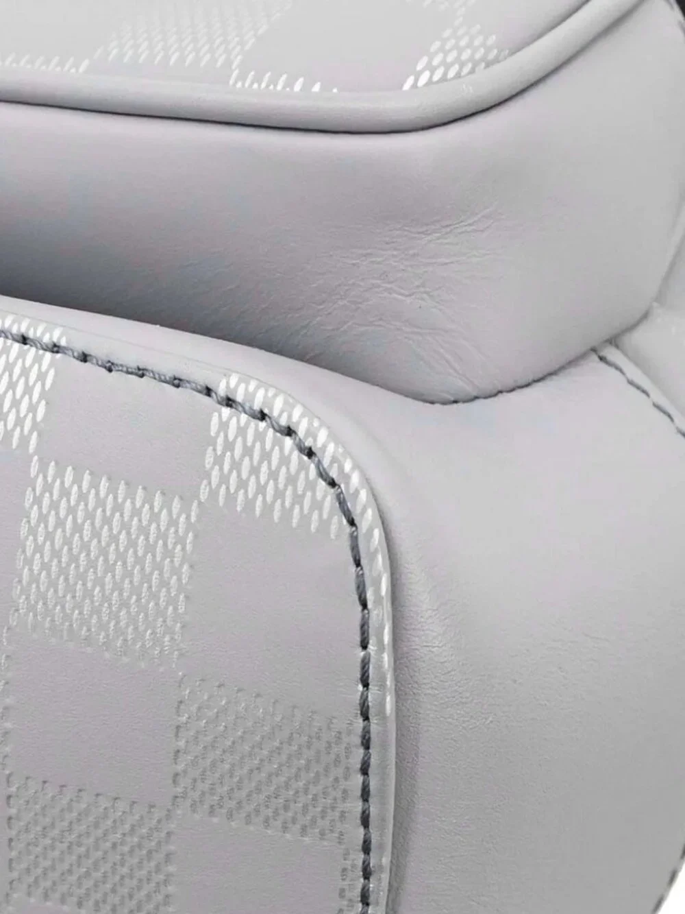 Louis Vuitton Silver Damier Infini Backpack